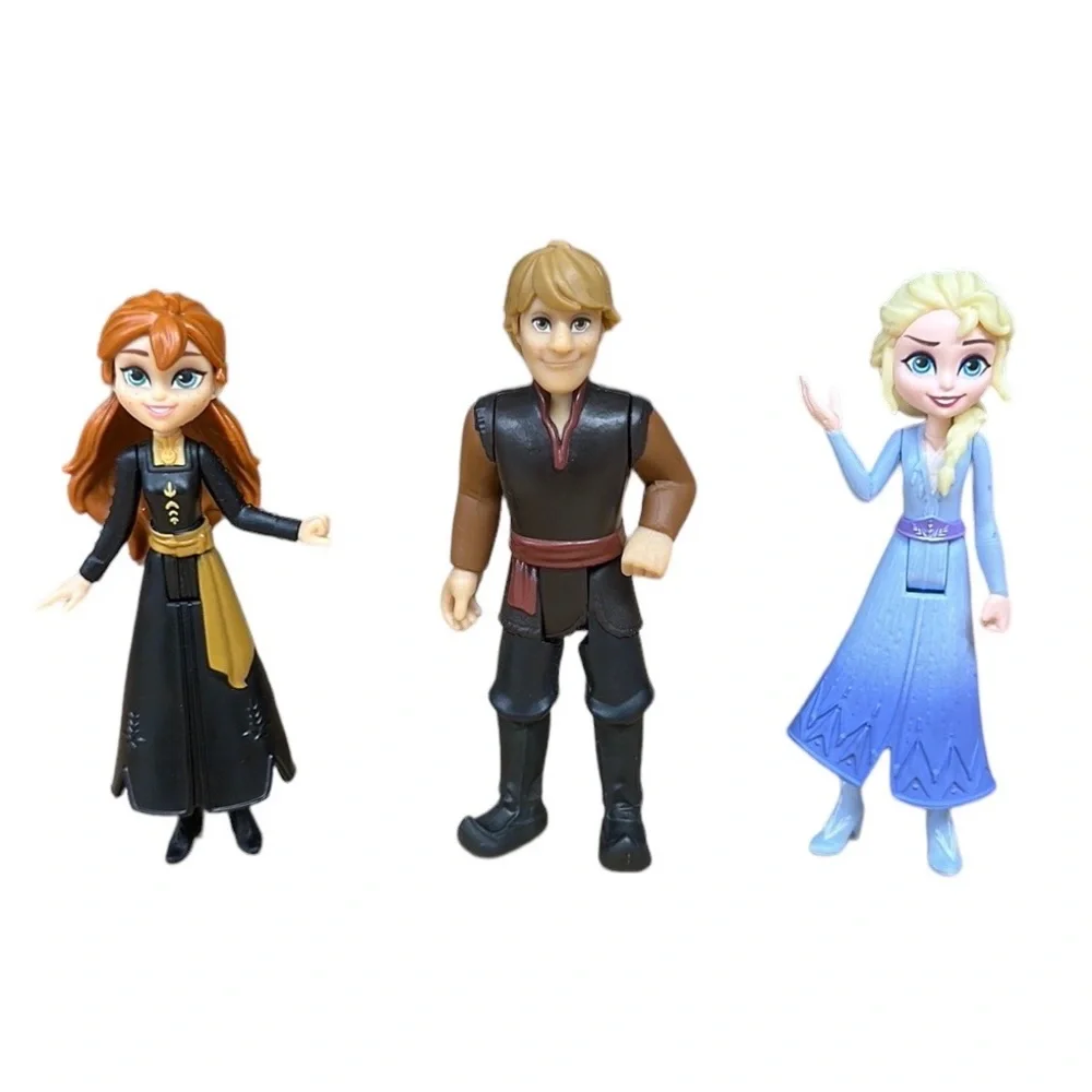 Disney Frozen 2 Exclusive Collection Elsa, Kristoff & Anna Figures Cake Toppers